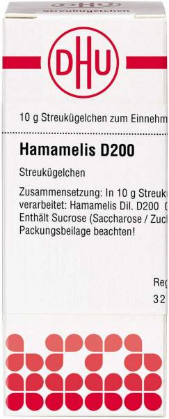 Dhu Hamamelis D200 Globuli 10 G