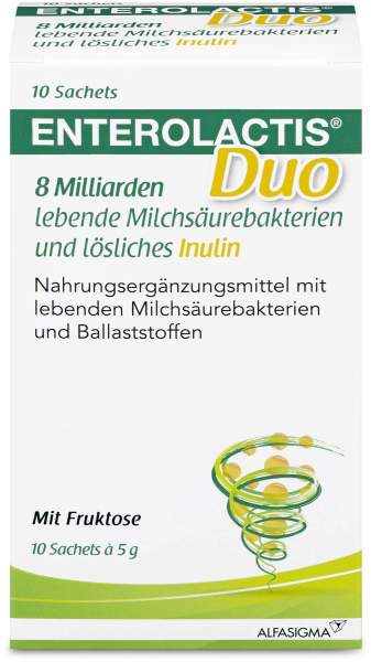 Enterolactis Duo Pulver Sachets 10 X 5 G