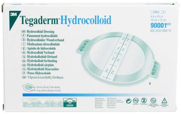 Tegaderm 3m Hydrocolloid 10x12cm 90001