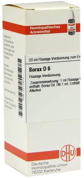 DHU Borax D6 20 ml Dilution