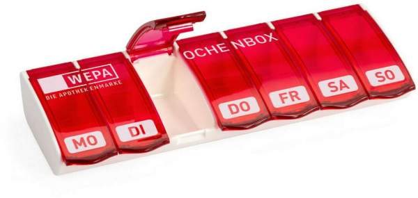 WEPA 1x7 Wochenbox Pink+ UV-Schutz