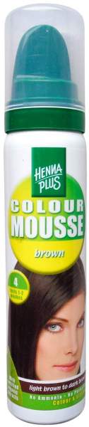 Henna Plus Colour Mousse Brown 75 ml
