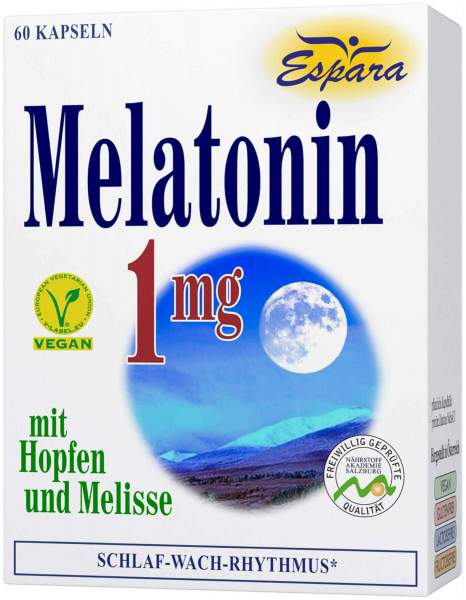 Melatonin 1 mg 60 Kapseln