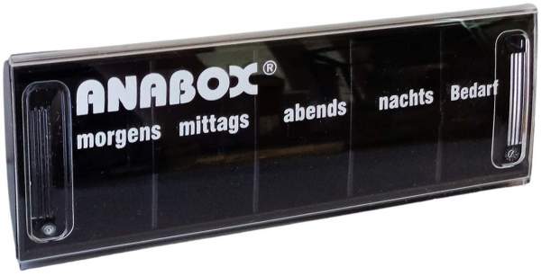 Anabox Tagesbox Schwarz 1 Stück