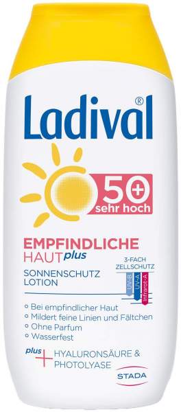 Ladival Empfindliche Haut Plus LSF 50+ 200 ml Lotion