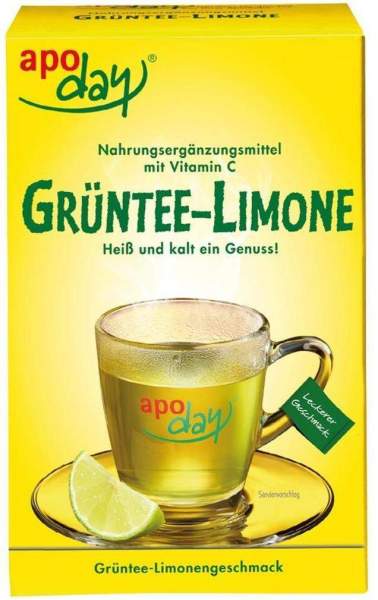 Apoday Limone Vitamin C + Grüntee Extrakt Pulver