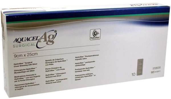 Aquacel AG Surgical 9x25cm Verband