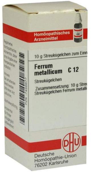 Ferrum Metallicum C 12 Globuli