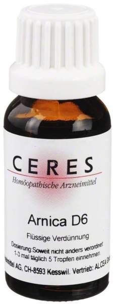Ceres Arnica D 6 Dilution 20 ml