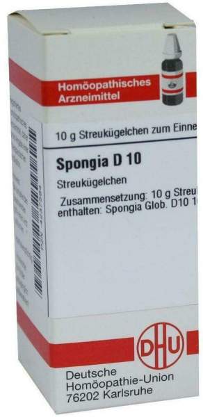 Dhu Spongia D10 10 G Globuli
