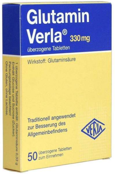 Glutamin Verla Dragees 50 Überzogene Tabletten
