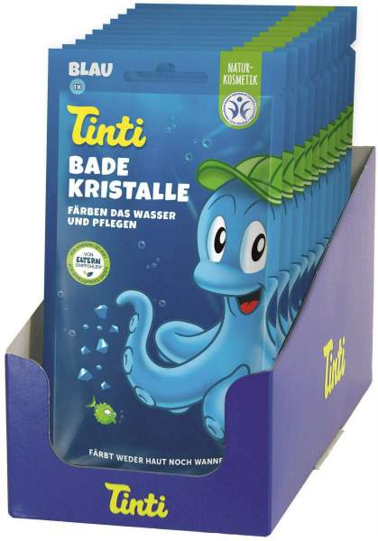 Tinti Badekristalle blau 60 g