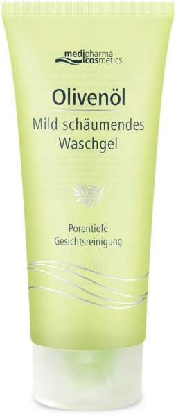 medipharma cosmetics Olivenöl mild schäumendes Waschgel 100 ml