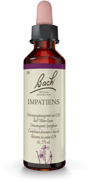 Bachblüten Impatiens 20 ml Tropfen
