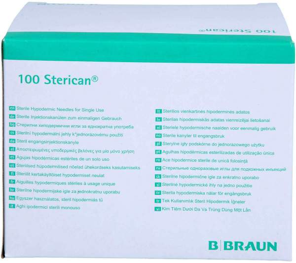 Sterican Einmalkanüle 27 G 20 mm 100 Stück