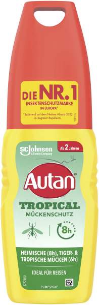 Autan Tropical Pumpspray 100 ml