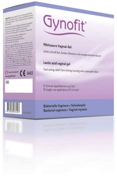 Gynofit Vaginalgel mit Milchsäure 12 x 5 ml
