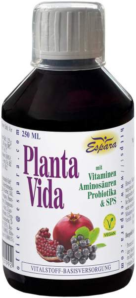 Planta-Vida Kräuter-Basis-Elixier 250 ml