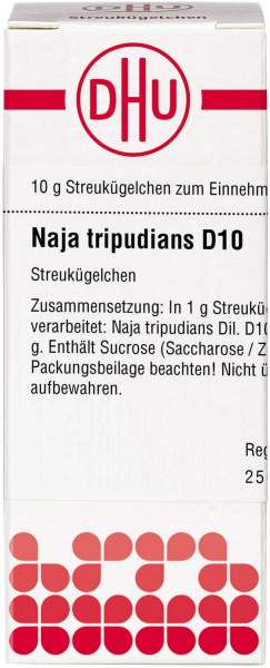 Dhu Naja Tripudians D10 Globuli 10 G