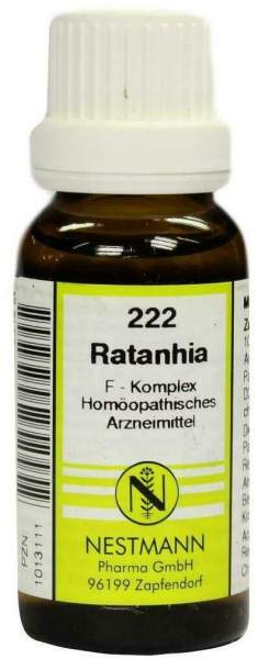Ratanhia F Komplex Nr. 222 20 ml Dilution