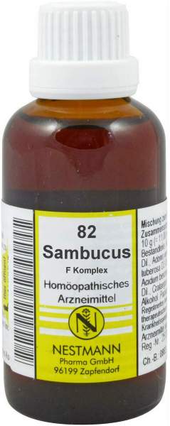 Sambucus F Komplex Nr. 82 50 ml Dilution