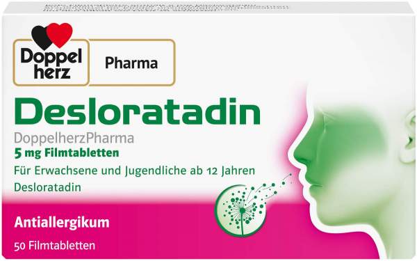 Desloratadin Doppelherzpharma 5 mg 50 Filmtabletten