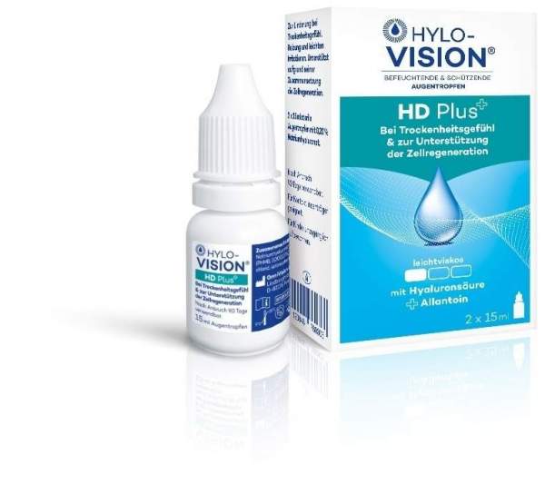 Hylo Vision HD Plus Augentropfen 2 x 15 ml