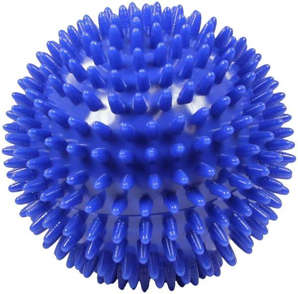 Massageball Igelball 10 cm Blau 1 Stück