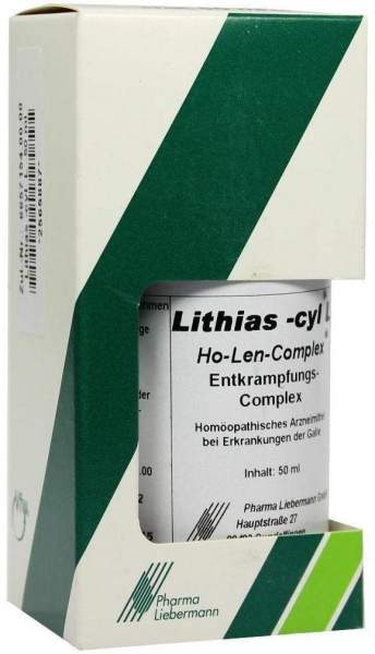 Lithias Cyl L Ho Len Complex Entkrampfungscomplex 50 ml Tropfen