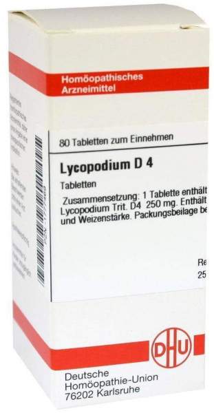 Lycopodium D 4 Tabletten