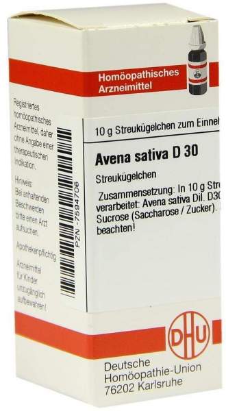Dhu Avena Sativa D30 Globuli