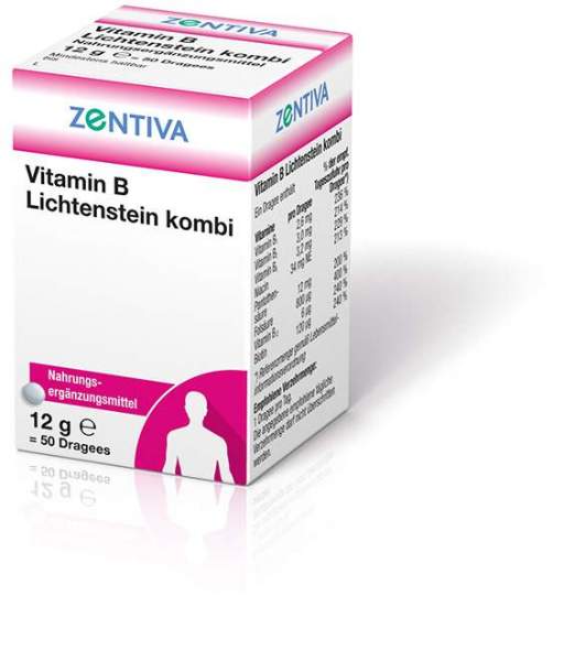 Vitamin B Lichtenstein Kombi 50 Dragees