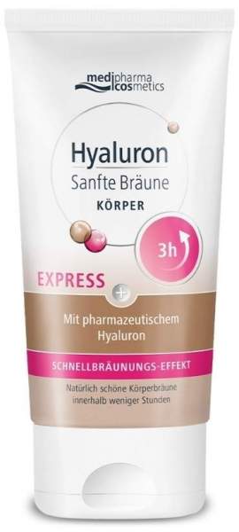 medipharma cosmetics Hyaluron Sanfte Bräune Express Körperpflege 150 ml