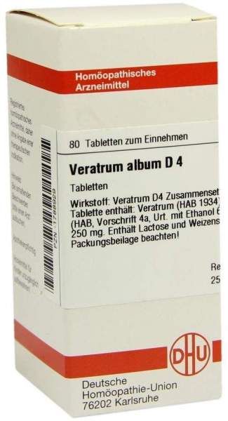 Veratrum Album D 4 Tabletten