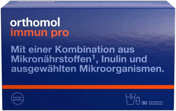 Orthomol Immun pro 30 Tagesportionen Granulat und Kapseln