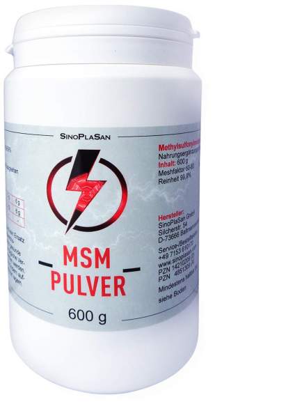 Msm Pulver Pur 99,9% Methylsulfonylmethan