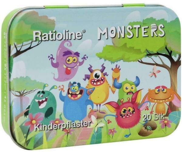 Ratioline Kinderpflaster Strips 3 Größen Ble
