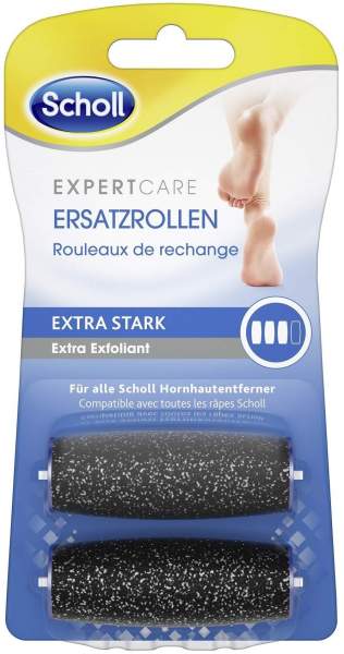 Scholl Velvet Smooth Pedi Wet &amp; Dry 2 Ersatzrollen Extra Stark...