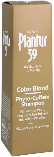 Plantur 39 Color Blond Phyto Coffein Shampoo 250 ml