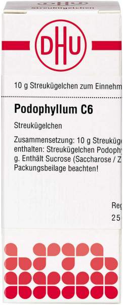 Dhu Podophyllum C6 Globuli 10 G