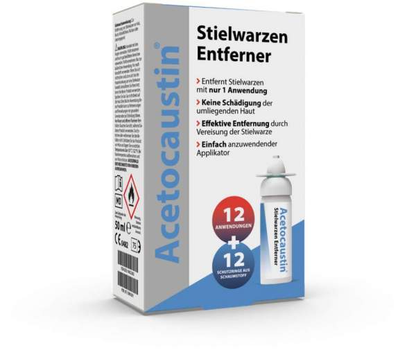 Acetocaustin Stielwarzen Entferner 50 ml Stift