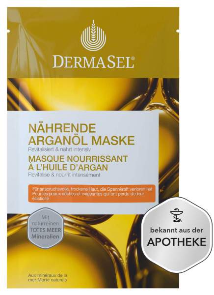 Dermasel Maske Arganöl 12 ml Gesichtsmaske