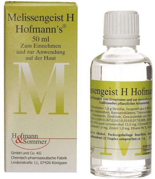 Melissengeist H Hofmanns Tropfen 50 ml Tropfen