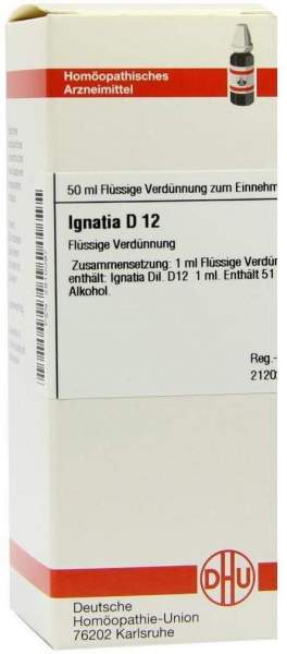 Dhu Ignatia D12 Dilution 50 ml