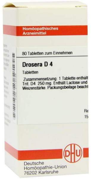 DHU Drosera D4 80 Tabletten