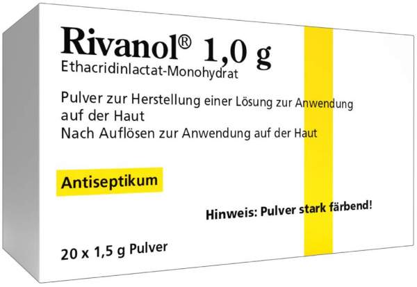 Rivanol 1,0 G Pulver 20 Stück