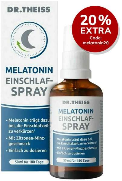 Dr. Theiss Melatonin Einschlaf-Spray 50 ml