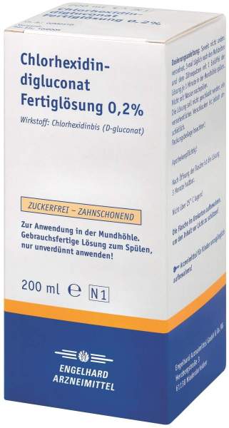 Chlorhexidindigluconat 200 ml Fertiglösung 0,2 %