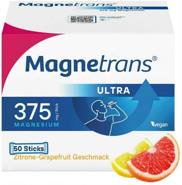 Magnetrans Ultra 375 mg Direktgranulat 50 Sticks