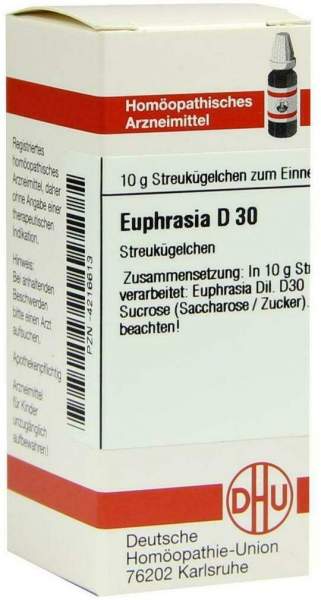 Dhu Euphrasia D30 Globuli